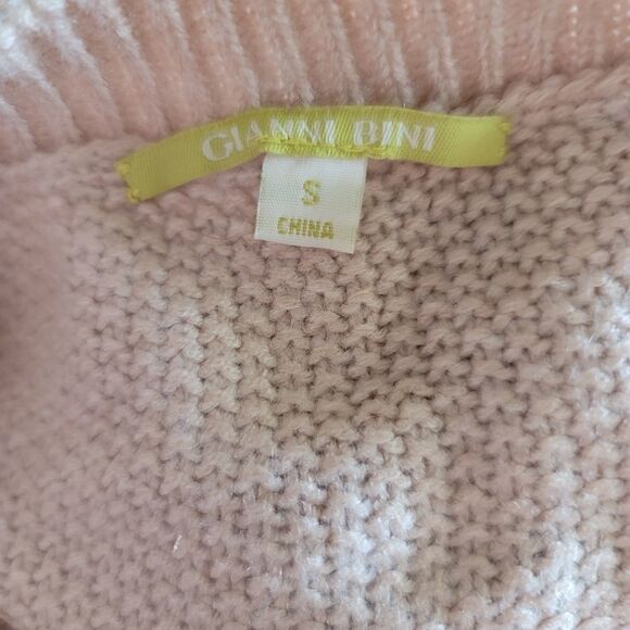 Gianni Bini Womens Small pullover light pink sweat - Picture 4 of 5